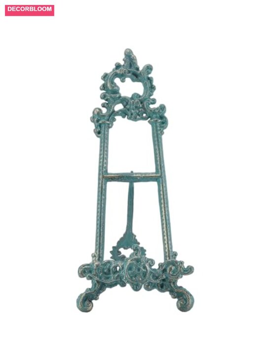 Other - Cast Iron Cookbook Stand Vintage Ornate Metal Easel Holder Recipe Book Display